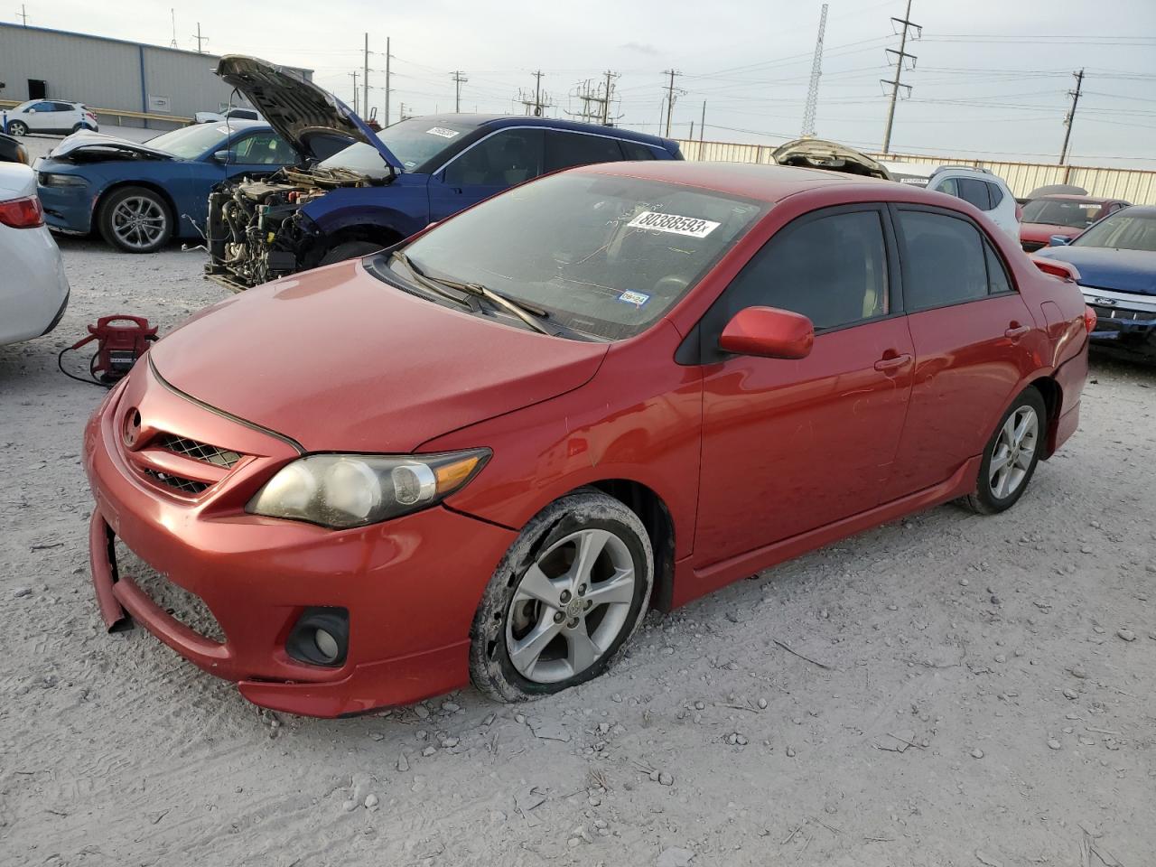 Изображение 1 2012 TOYOTA COROLLA BASE 2012 с VIN 5YFBU4EE7CP012438