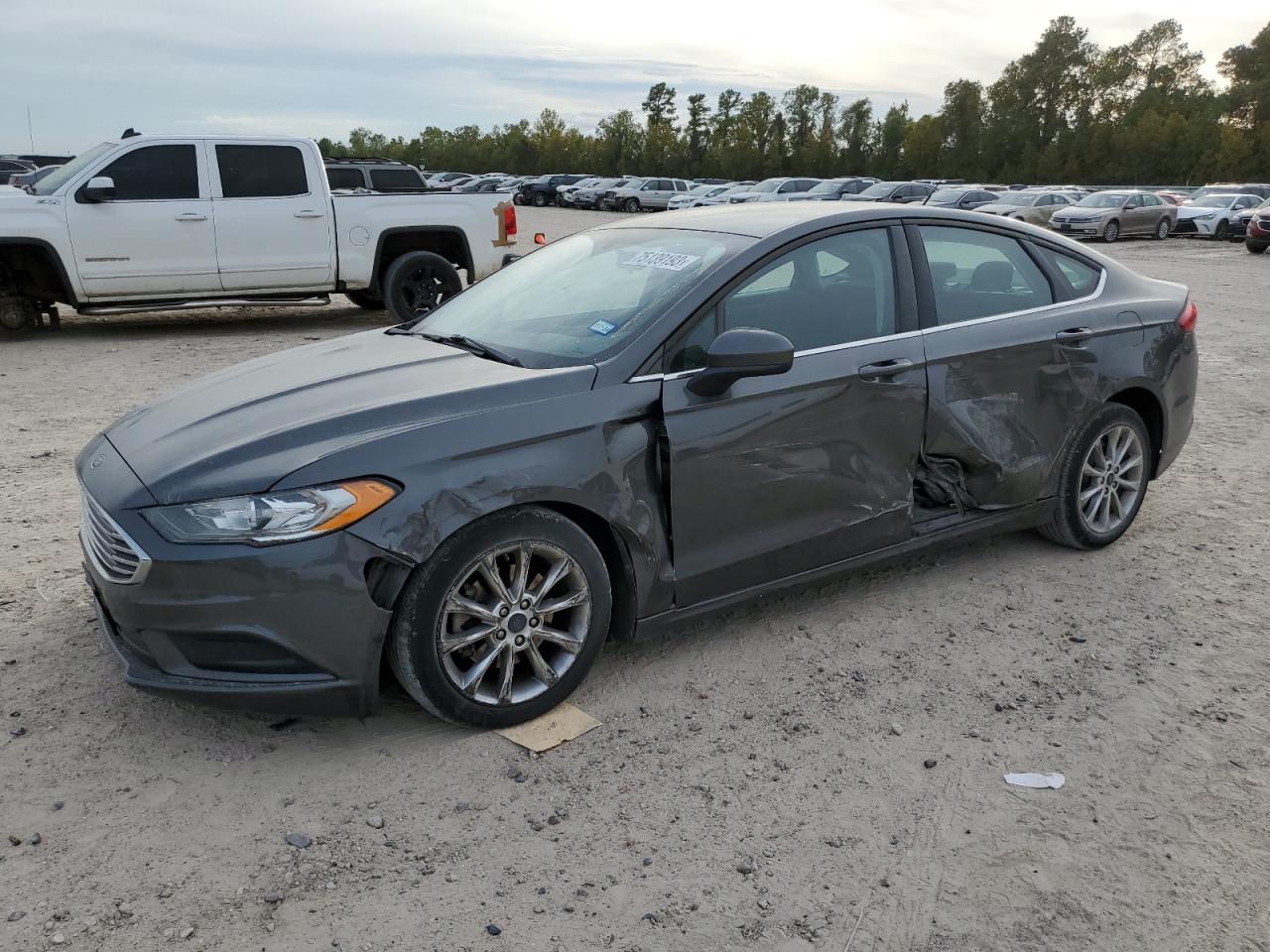 Image 1 of 2017 FORD FUSION SE 2017 with VIN 3FA6P0H75HR160190