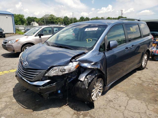 Изображение 2 2014 TOYOTA SIENNA XLE 2014 с VIN 5TDYK3DC8ES448767