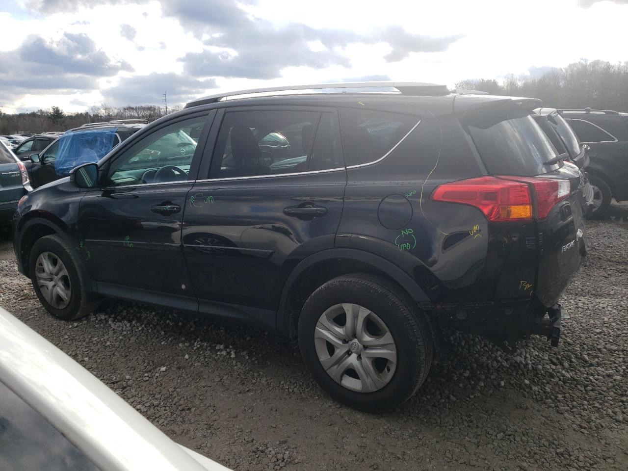 Изображение 2 2015 TOYOTA RAV4 LE 2015 с VIN 2T3BFREV2FW241157