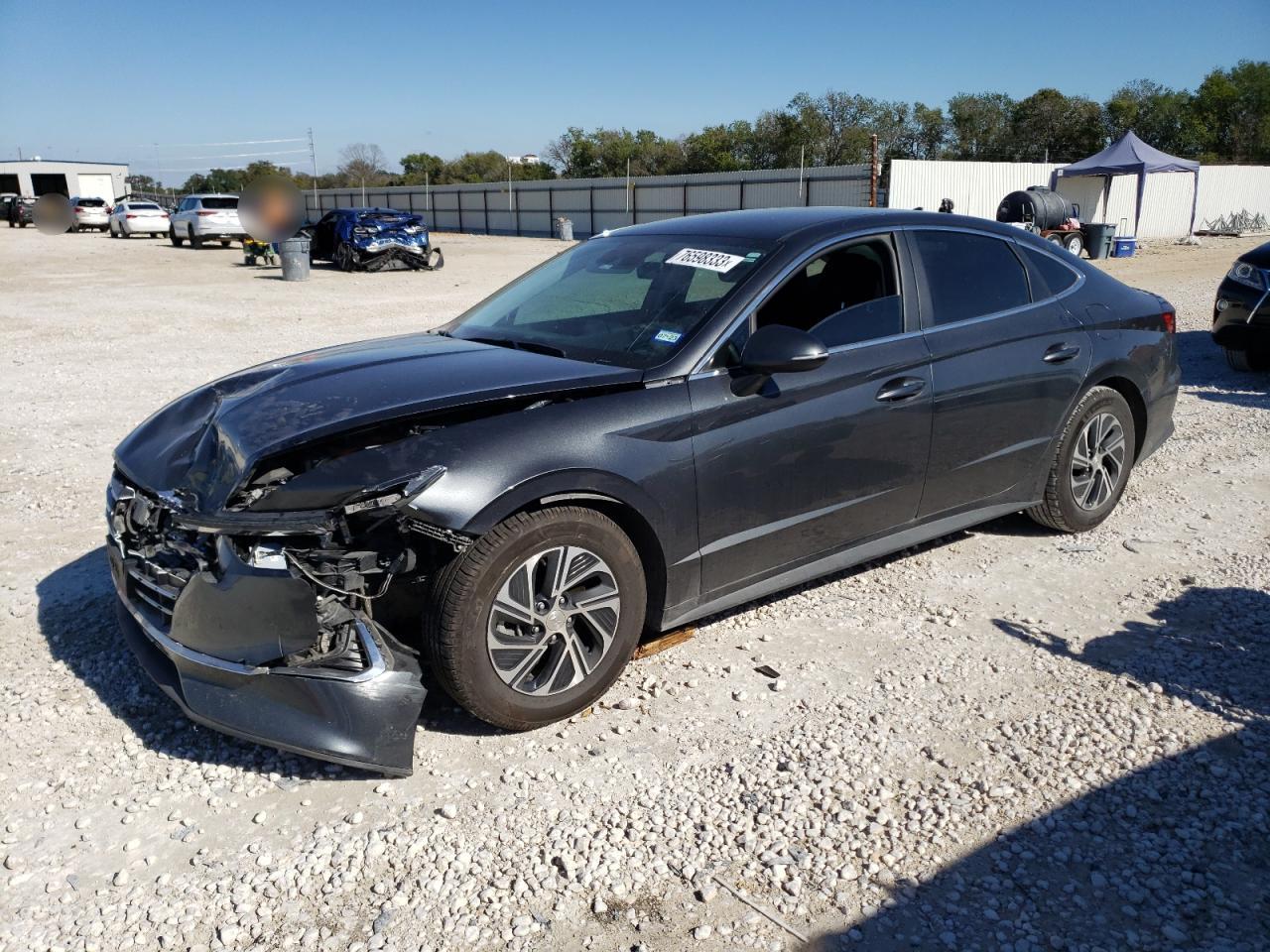 Obraz 1 z 2021 HYUNDAI SONATA HYBRID 2021 z VIN KMHL24JJ9MA027571