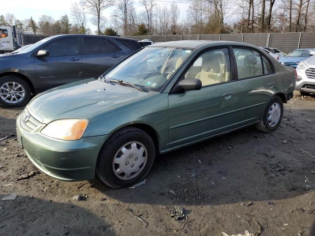 Image 1 of 2003 HONDA CIVIC LX 2003 with VIN 2HGES16533H568611