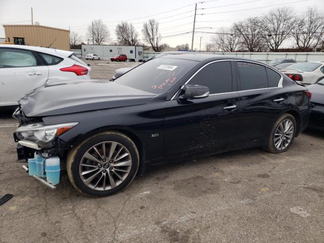 Image 1 of 2018 INFINITI Q50 LUXE 2018 with VIN JN1EV7AR4JM443312
