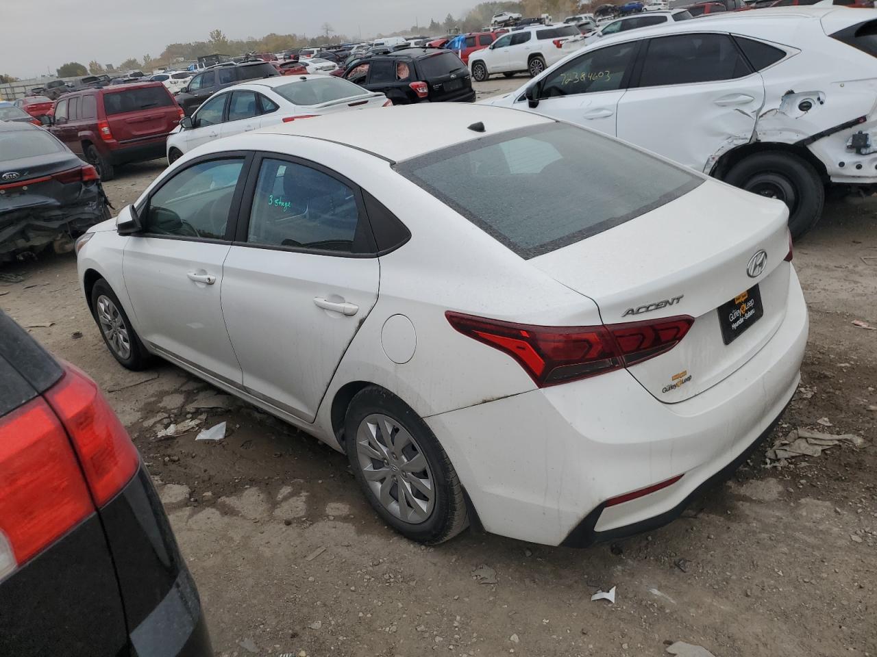 Obraz 2 z 2022 HYUNDAI ACCENT SE 2022 z VIN 3KPC24A60NE154546