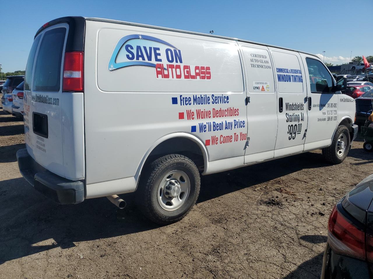 Obraz 3 z 2018 CHEVROLET EXPRESS G2500  2018 z VIN 1GCWGBFP6J1263658