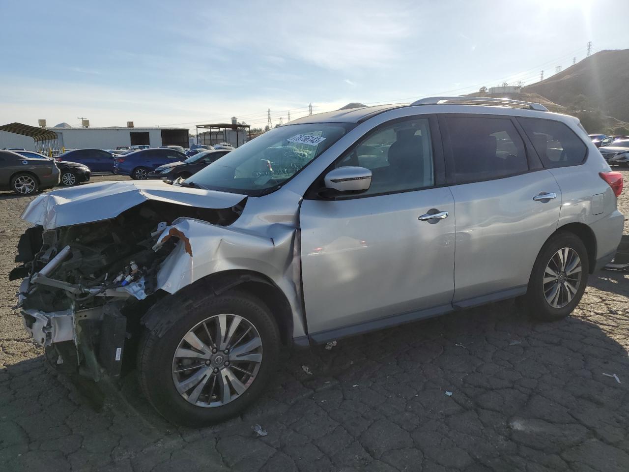 Image 1 of 2019 NISSAN PATHFINDER S 2019 with VIN 5N1DR2MN3KC644713