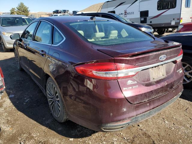 Изображение 2 2017 FORD FUSION TITANIUM 2017 с VIN 3FA6P0K97HR131719