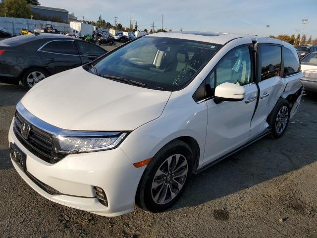 Image 1 of 2023 HONDA ODYSSEY EXL 2023 with VIN 5FNRL6H6XPB034212