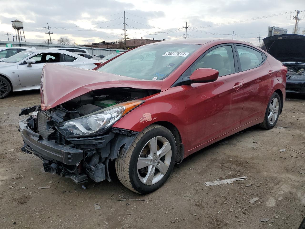 Obraz 1 z 2013 HYUNDAI ELANTRA GLS 2013 z VIN 5NPDH4AE3DH252135
