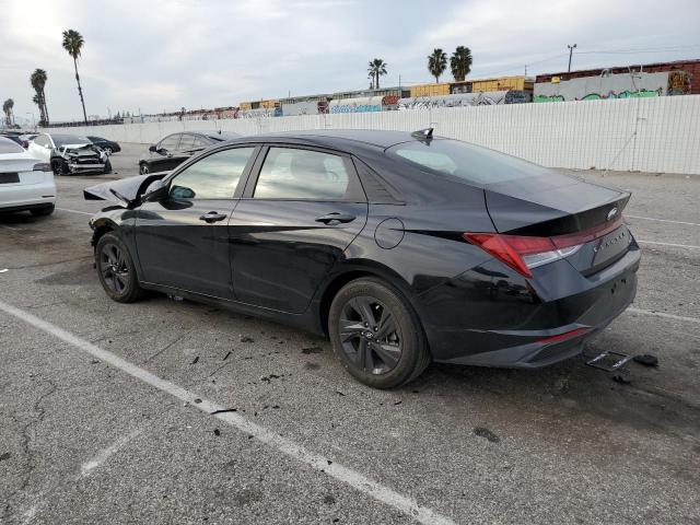Image 2 of 2021 HYUNDAI ELANTRA BLUE 2021 with VIN KMHLM4AJ7MU006159
