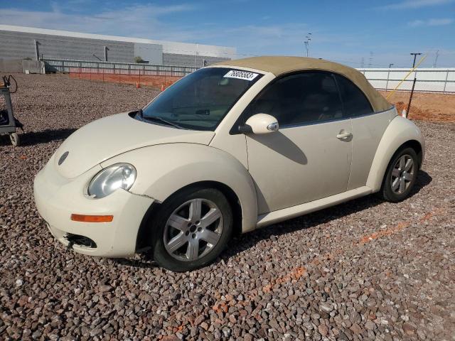 Image 1 of 2007 VOLKSWAGEN NEW BEETLE CONVERTIBLE OPTION PACKAGE 1 2007 with VIN 3VWRF31Y97M414393