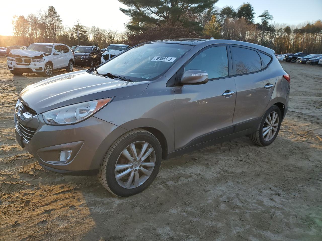 Image 1 of 2012 HYUNDAI TUCSON GLS 2012 with VIN KM8JUCAC8CU374870