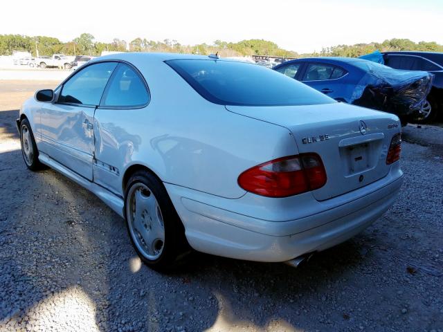 Obraz 3 z 2001 MERCEDES-BENZ CLK 55 AMG 2001 z VIN WDBLJ74G21F175759