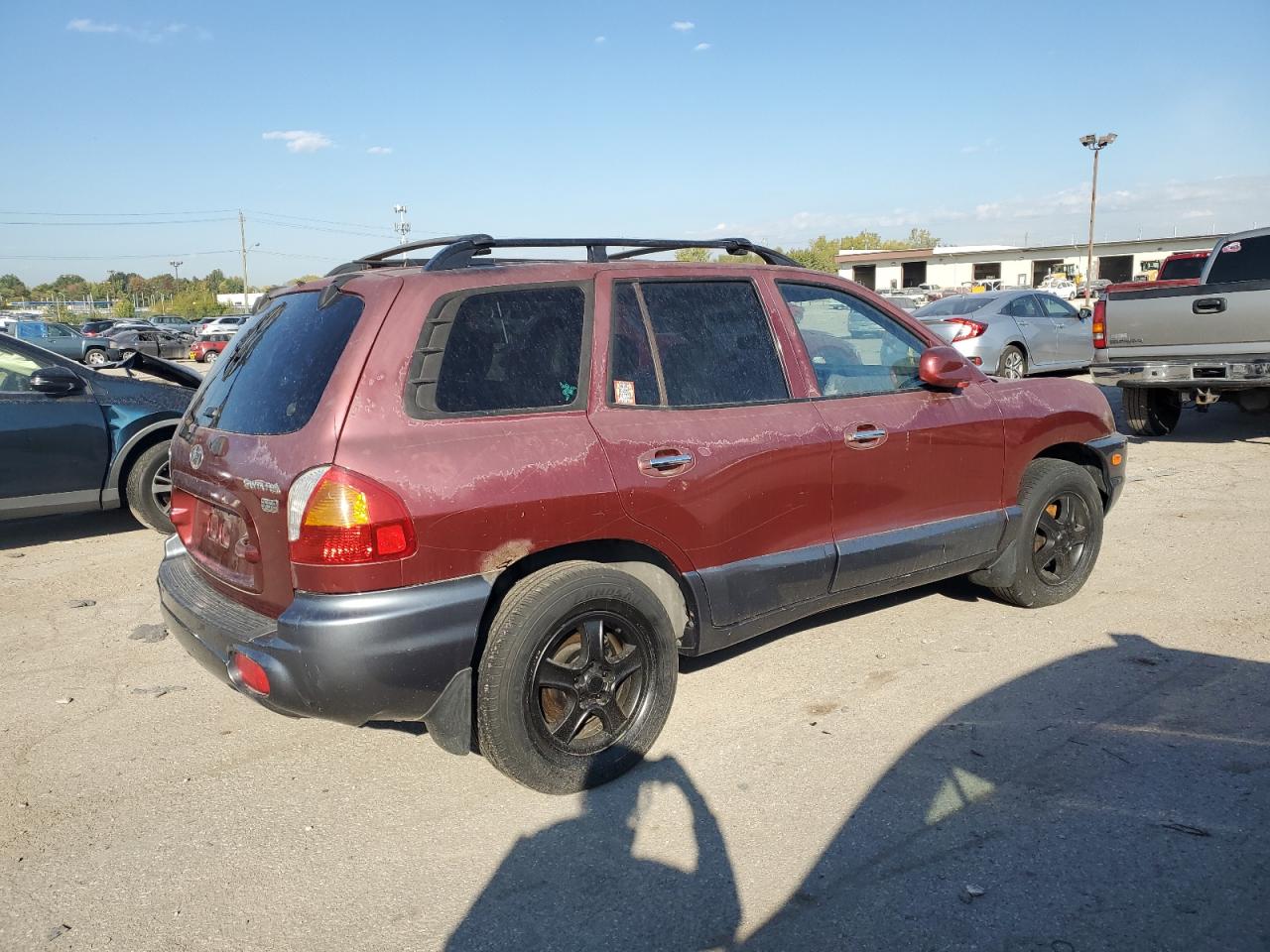 Obraz 3 z 2004 HYUNDAI SANTA FE GLS 2004 z VIN KM8SC13E54U801403