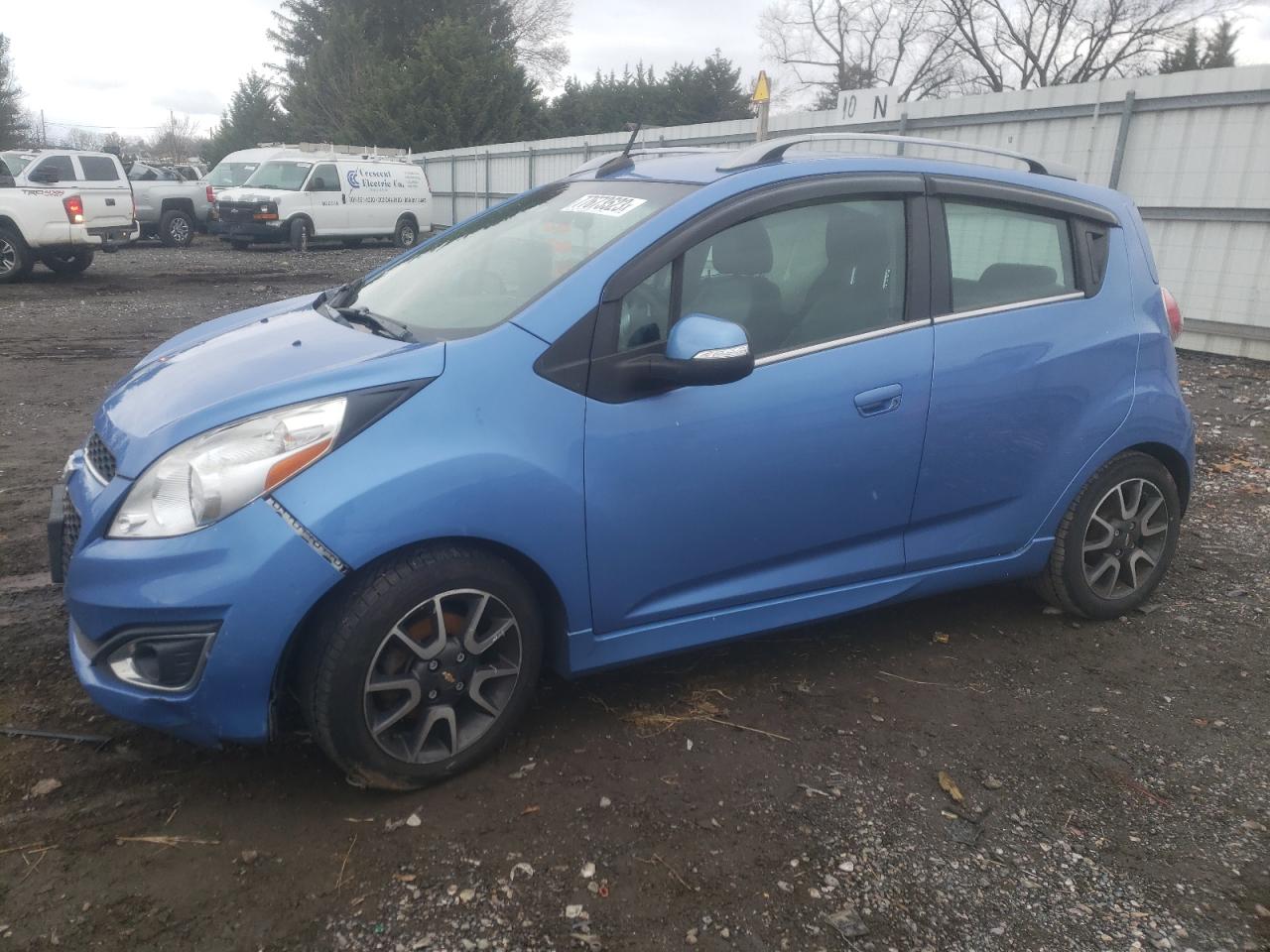Image 1 of 2014 CHEVROLET SPARK 2LT 2014 with VIN KL8CF6S98EC410392