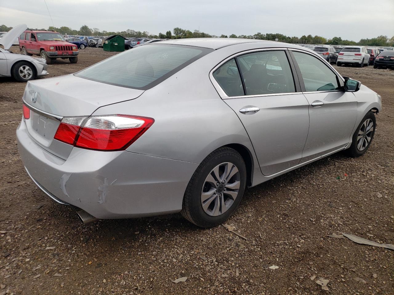 Image 3 of 2014 HONDA ACCORD LX 2014 with VIN 1HGCR2F32EA128436