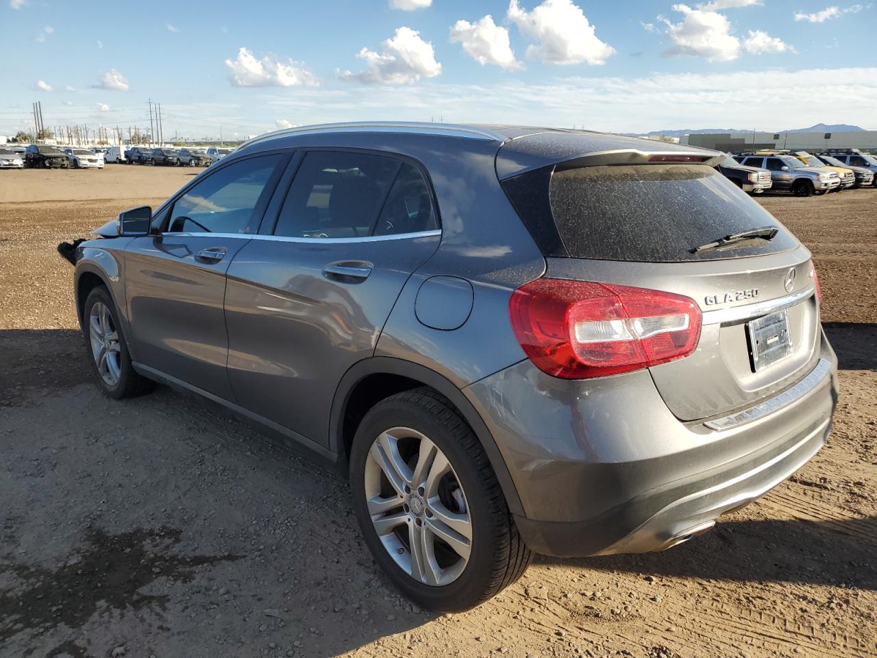 Image 2 of 2017 MERCEDES-BENZ GLA 250 4MATIC 2017 with VIN WDCTG4GBXHJ309983