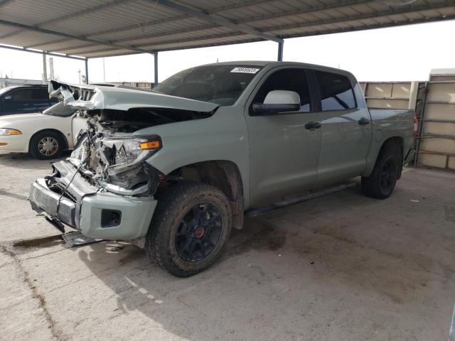 Image 1 of 2021 TOYOTA TUNDRA CREWMAX SR5 2021 with VIN 5TFDY5F12MX968556