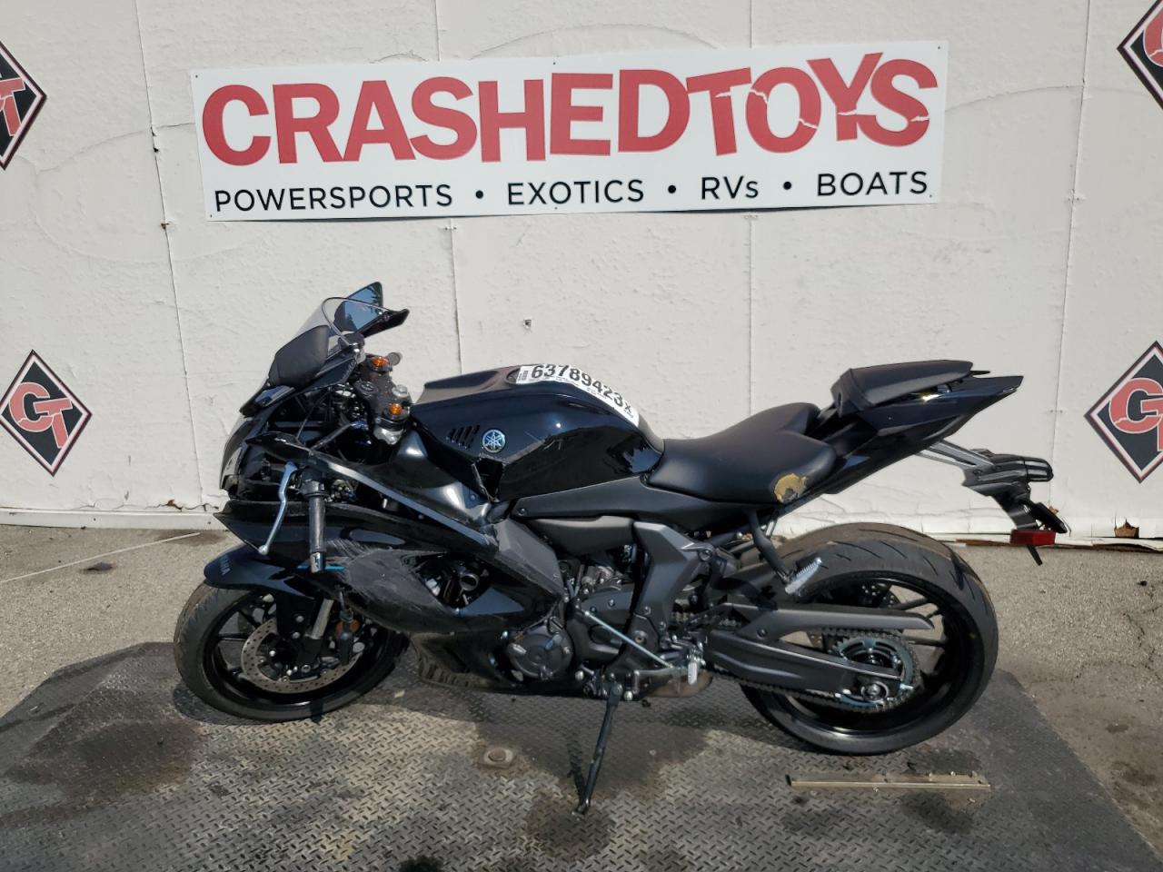 Image 3 of 2023 YAMAHA YZFR7  2023 with VIN JYARM38Y8PA001582