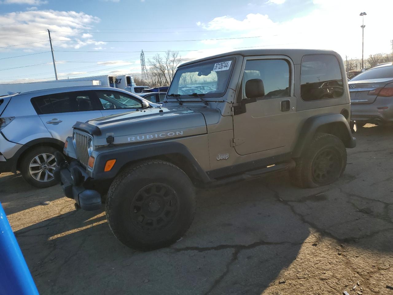Изображение 1 2003 JEEP WRANGLER / TJ RUBICON 2003 с VIN 1J4FA69S53P338076