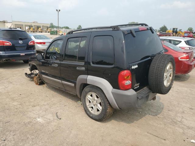 Изображение 2 2003 JEEP LIBERTY SPORT 2003 с VIN 1J4GL48K73W601663