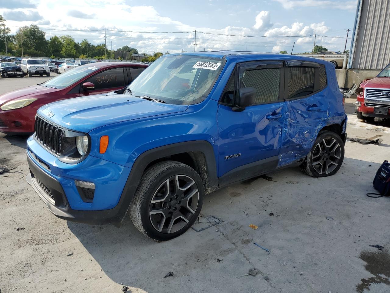 Obraz 1 z 2020 JEEP RENEGADE SPORT 2020 z VIN ZACNJBAB5LPL77255