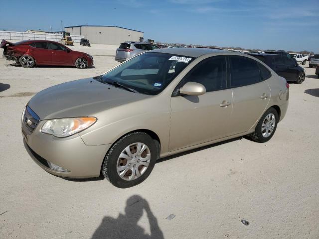 Image 1 of 2010 HYUNDAI ELANTRA BLUE 2010 with VIN KMHDU4AD6AU929890