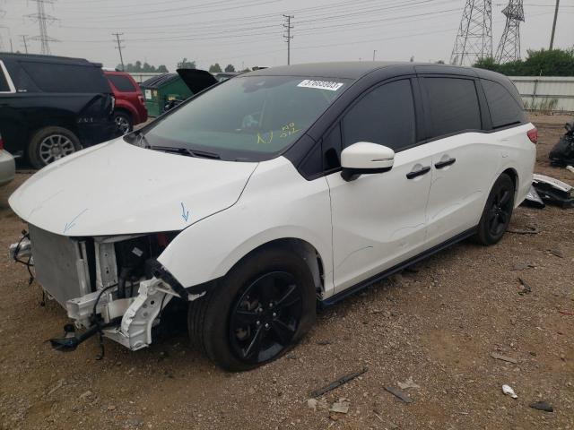 Изображение 1 2022 HONDA ODYSSEY EX 2022 с VIN 5FNRL6H56NB003172