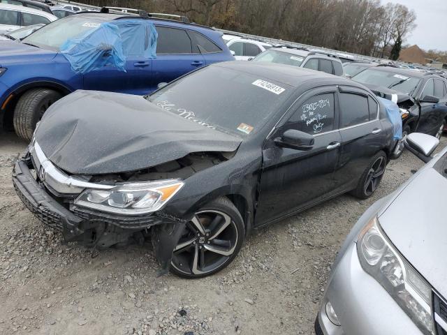 Image 1 of 2017 HONDA ACCORD EXL 2017 with VIN 1HGCR2F83HA183798