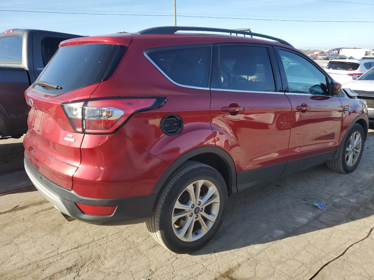 Image 3 of 2017 FORD ESCAPE SE 2017 with VIN 1FMCU0GD9HUD15700