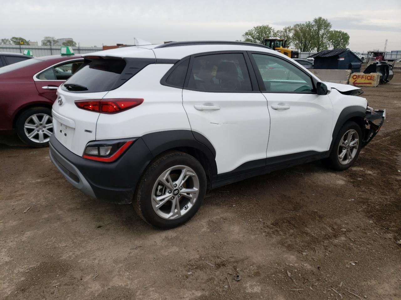 Image 3 of 2022 HYUNDAI KONA SEL 2022 with VIN KM8K3CAB4NU903362