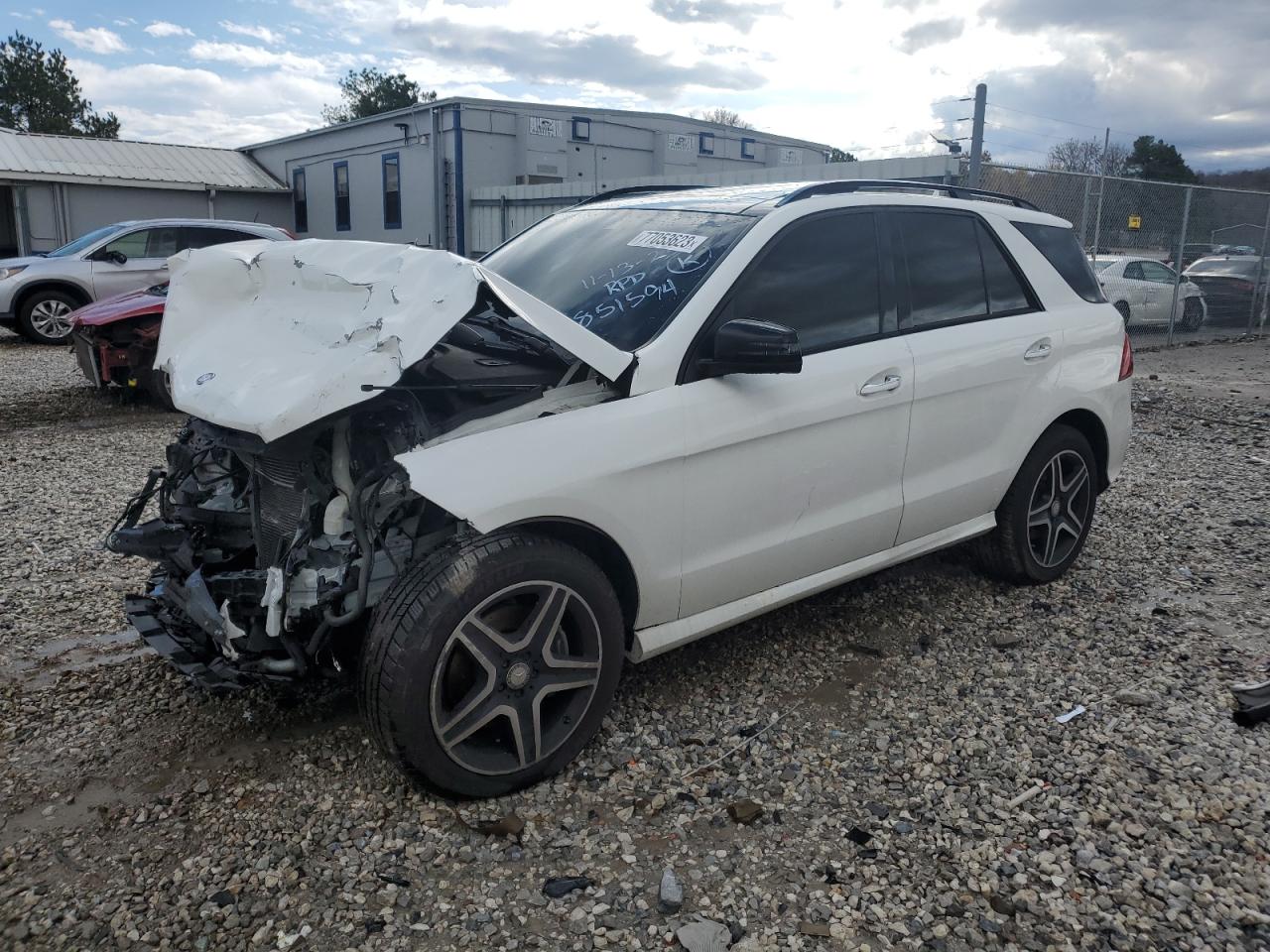 Image 1 of 2017 MERCEDES-BENZ GLE 350 2017 with VIN 4JGDA5JB5HA851594