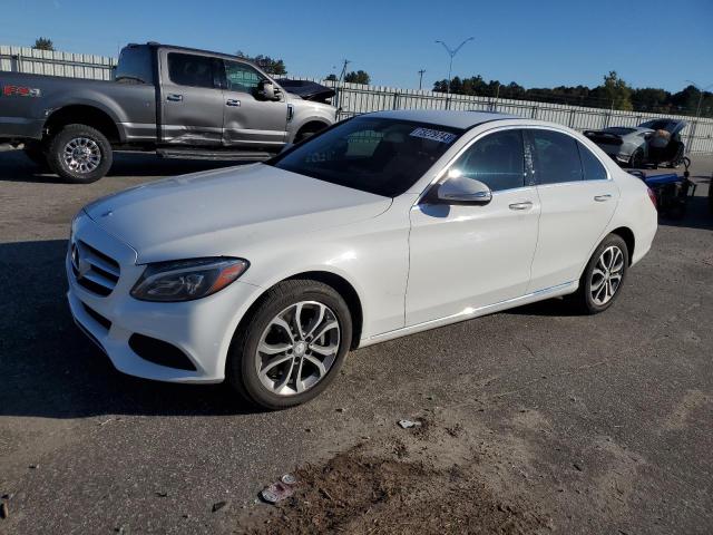 Image 1 of 2015 MERCEDES-BENZ C 300 4MATIC 2015 with VIN 55SWF4KB1FU027716