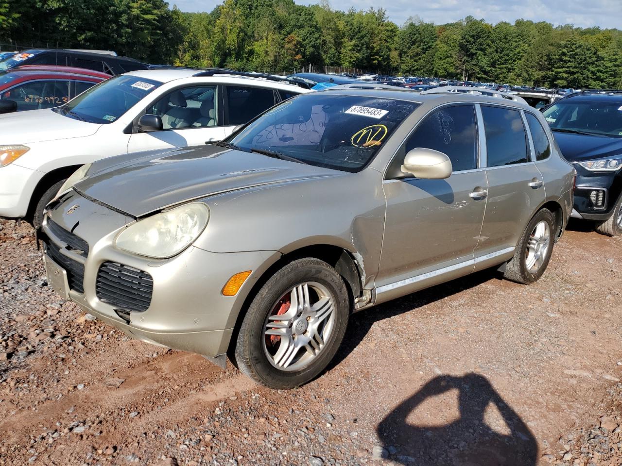 Image 3 of 2004 PORSCHE CAYENNE TURBO 2004 with VIN WP1AC29P14LA91306