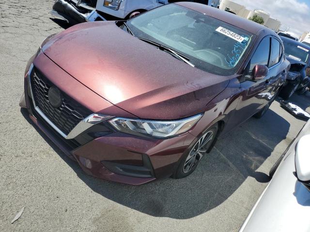 Изображение 1 2021 NISSAN SENTRA SV 2021 с VIN 3N1AB8CV7MY330124