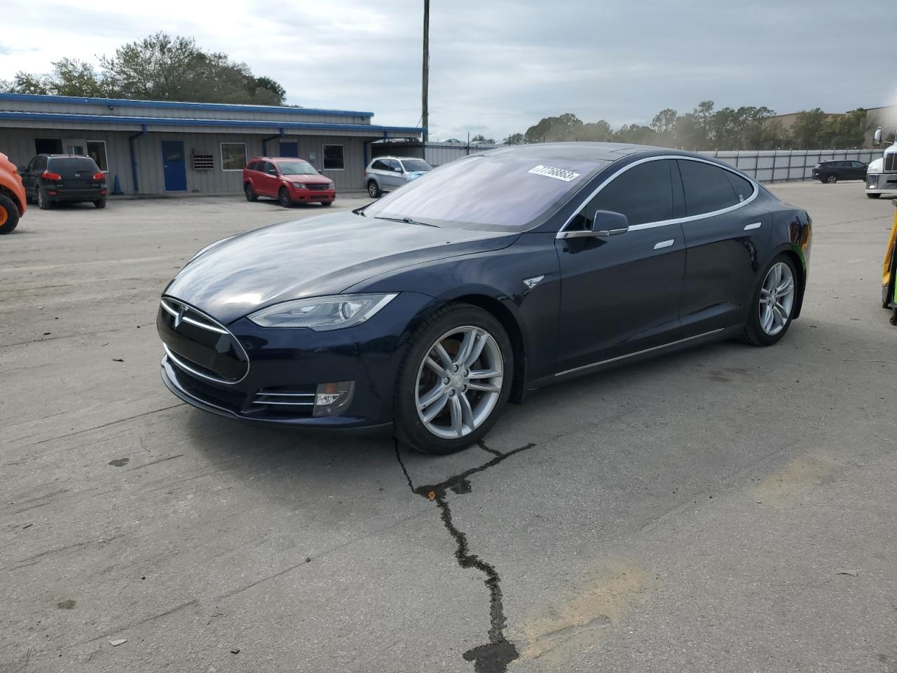 Image 1 of 2014 TESLA MODEL S  2014 with VIN 5YJSA1H16EFP28519