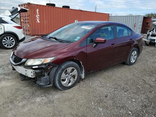 Image 1 of 2015 HONDA CIVIC LX 2015 with VIN 19XFB2F5XFE067756