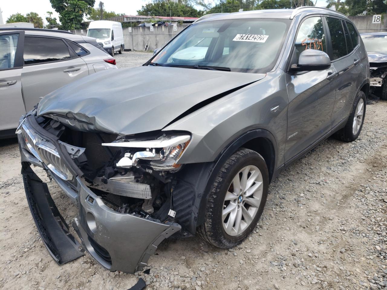Изображение 1 2017 BMW X3 XDRIVE28I 2017 с VIN 5UXWX9C33H0T20472