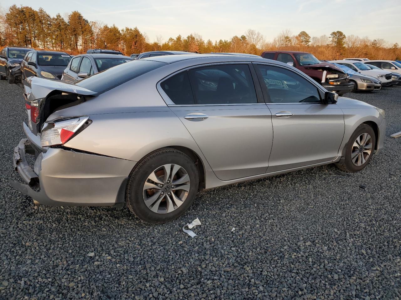 Image 3 of 2013 HONDA ACCORD LX 2013 with VIN 1HGCR2F32DA133280