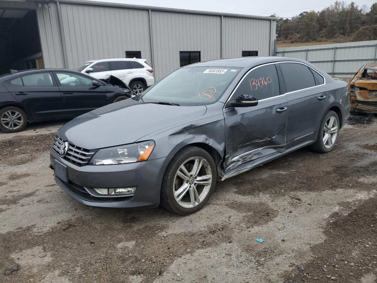 Изображение 1 2014 VOLKSWAGEN PASSAT SE 2014 с VIN 1VWBN7A37EC001631