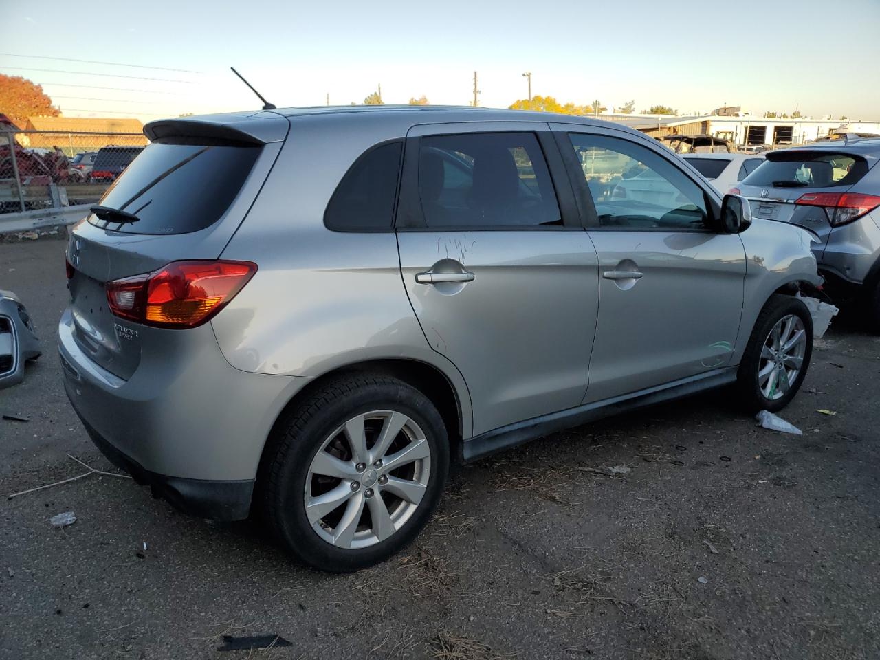 Image 3 of 2014 MITSUBISHI OUTLANDER SPORT ES 2014 with VIN 4A4AR3AU4EE008134