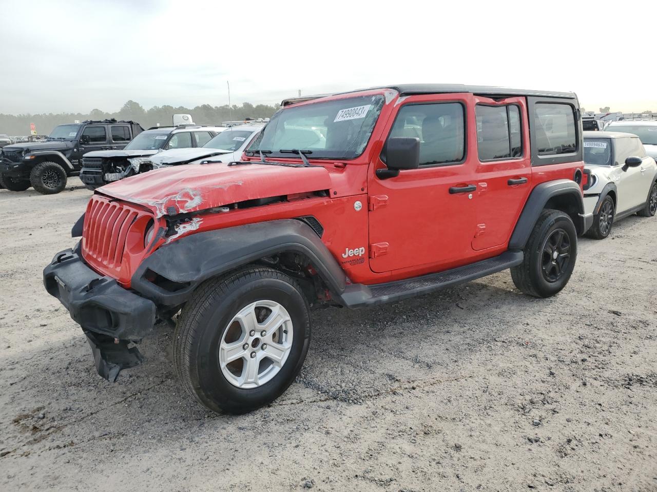 Изображение 2020 JEEP WRANGLER UNLIMITED SPORT 2020