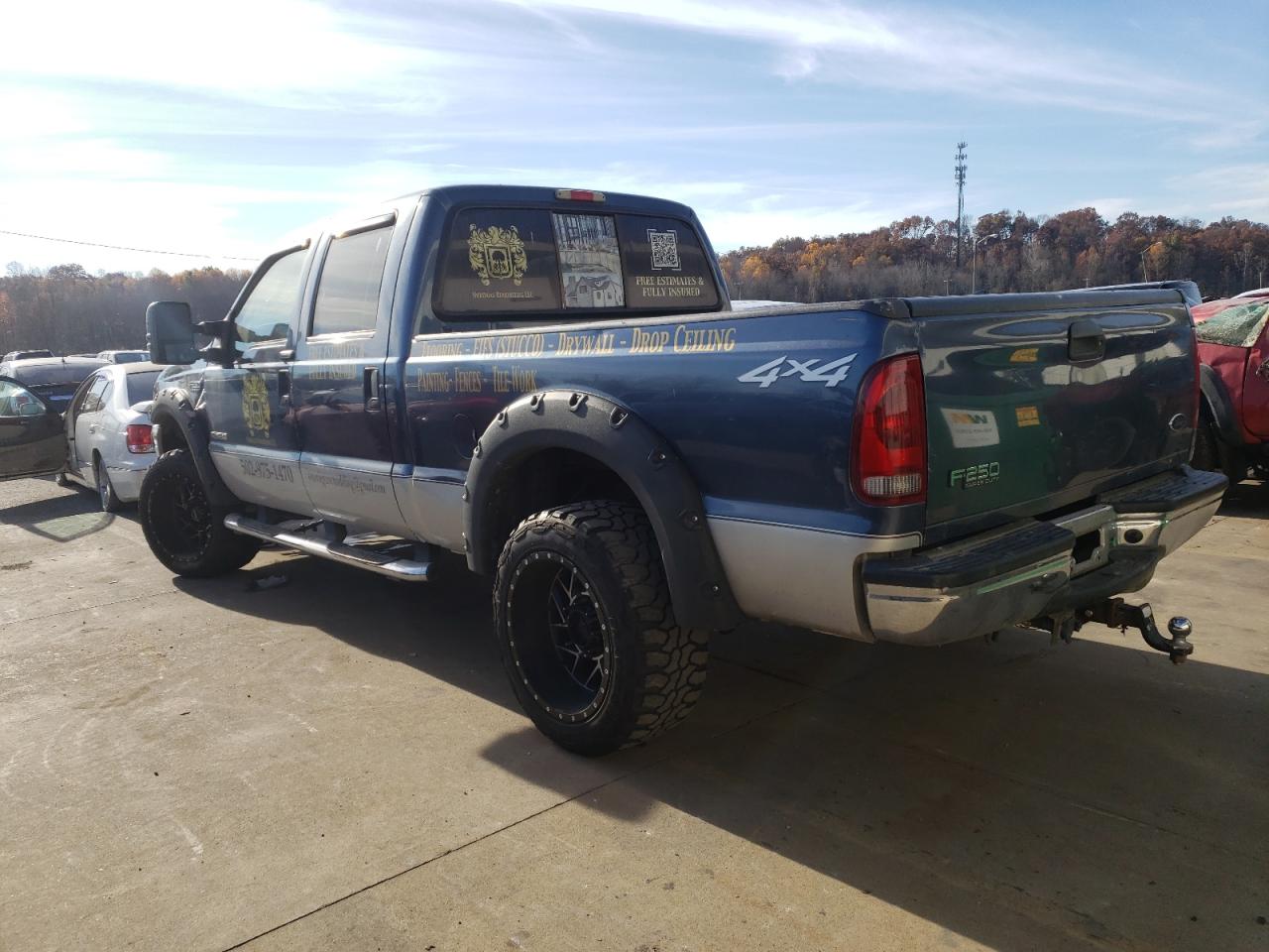 Image 2 of 2004 FORD F250 SUPER DUTY 2004 with VIN 1FTNW21P14EA64925