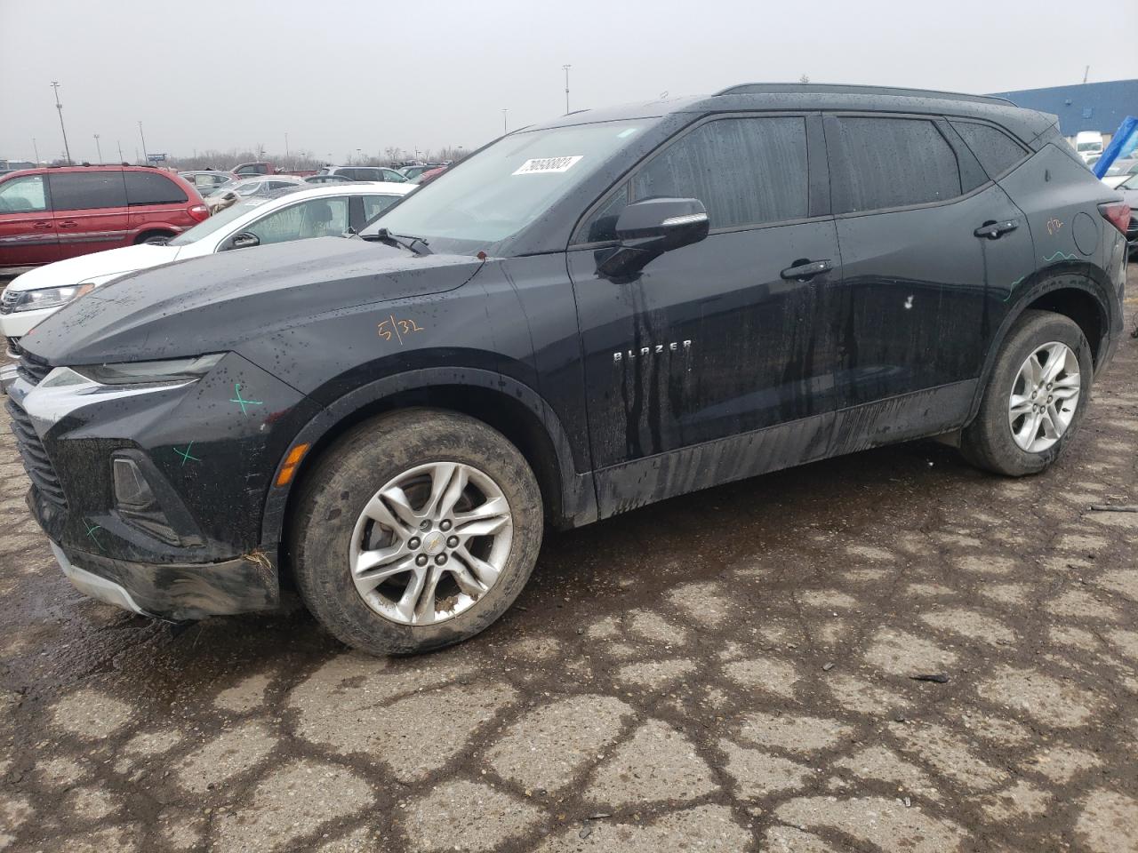 Image 1 of 2019 CHEVROLET BLAZER 1LT 2019 with VIN 3GNKBBRA5KS674772