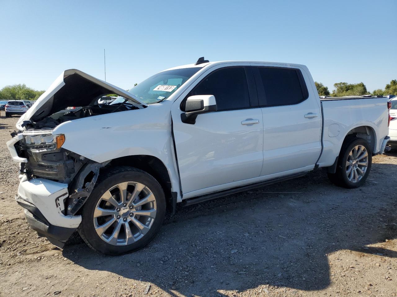 Image 1 of 2019 CHEVROLET SILVERADO C1500 LT 2019 with VIN 3GCPWCED4KG165462