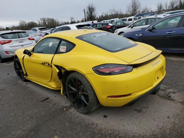 Image 2 of 2017 PORSCHE CAYMAN S 2017 with VIN WP0AB2A86HS285723