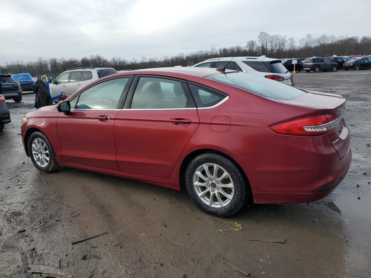 Image 2 of 2017 FORD FUSION S 2017 with VIN 3FA6P0G71HR161130