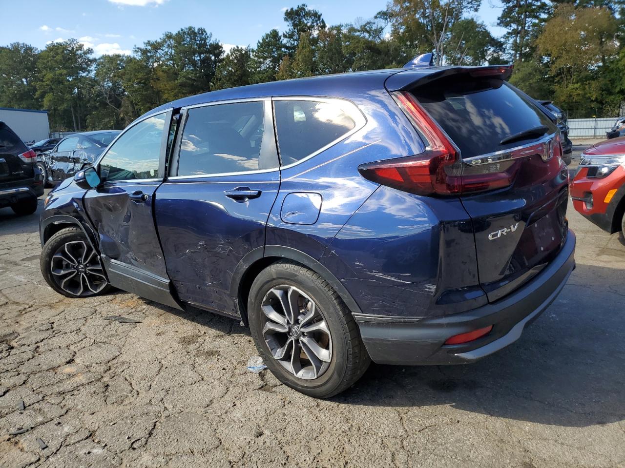 Image 2 of 2020 HONDA CR-V EX 2020 with VIN 2HKRW1H54LH412585