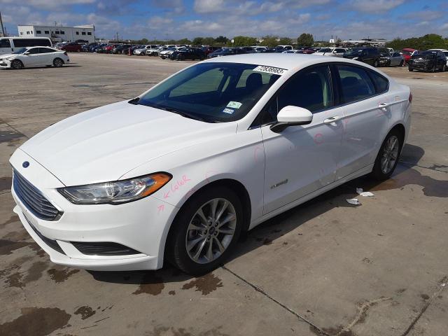 Изображение 1 2017 FORD FUSION SE HYBRID 2017 с VIN 3FA6P0LU6HR384937