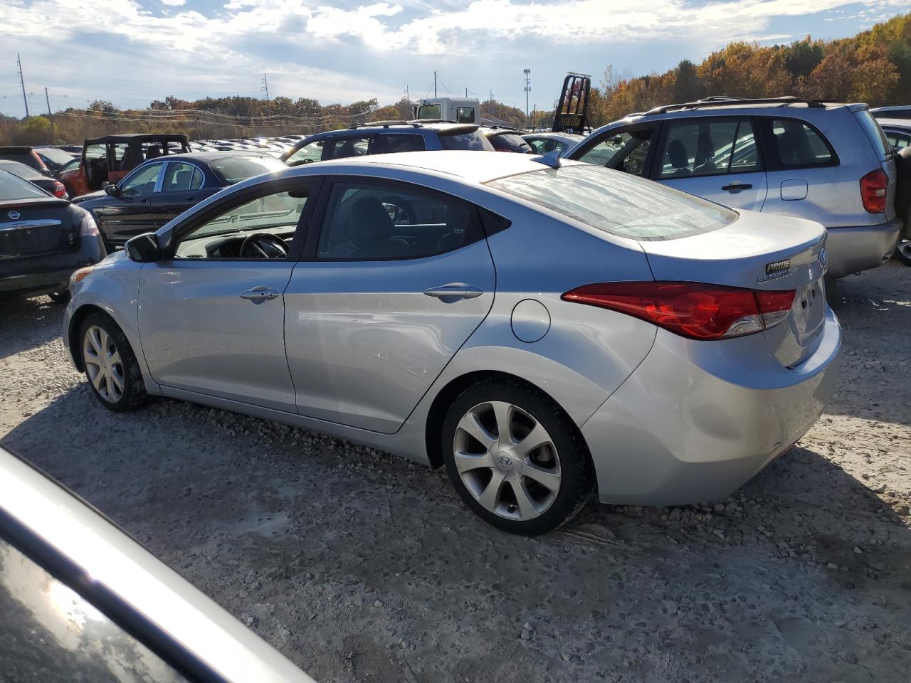 Image 2 of 2012 HYUNDAI ELANTRA GLS 2012 with VIN 5NPDH4AE7CH108702